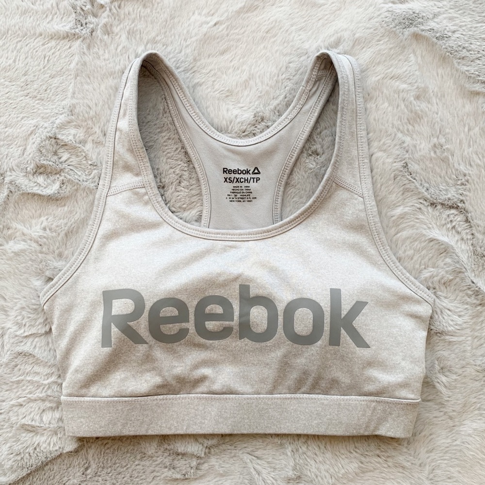 Reebok | Heather Racerback Sports Bra Med Support